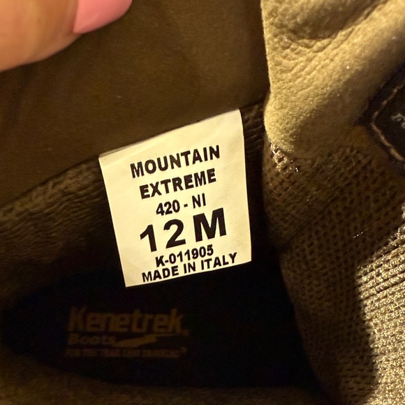 Kenetrek Men’s Mountain Extreme NI Brown Hunting Boots - Picture 4 of 8